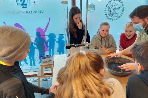 Vettvangsferð í Vísindasmiðjuna og Þjóðminjasafnið.