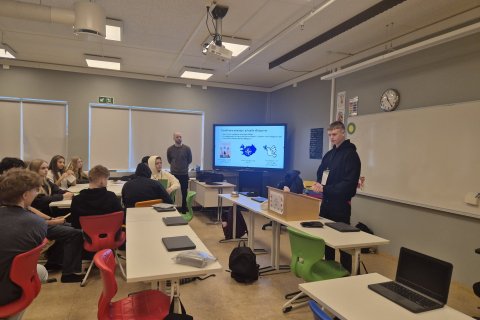 Lýðræðislest Alþingis í heimsókn