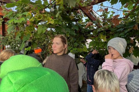 5. bekkur fór í heimsókn í Hólshús