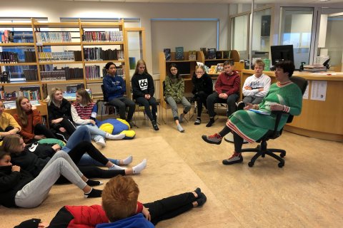 Sigga Dögg kynfræðingur kom í heimsókn