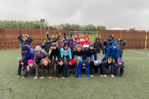 Sandófjör og litahlaup