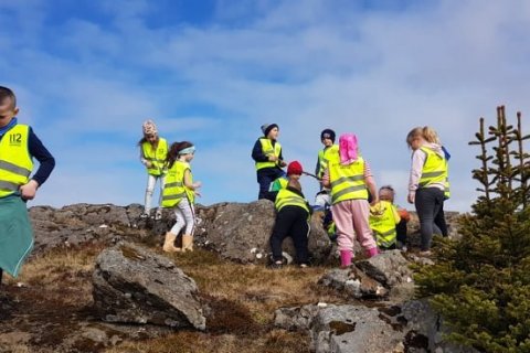 Skemmtileg vettvangsferð hjá 1. bekk