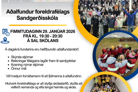 Aðalfundur Foreldrafélags Sandgerðisskóla