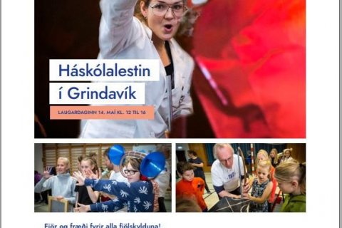 Vísindaveisla 14.maí - fjör og fræði fyrir alla fjölskylduna