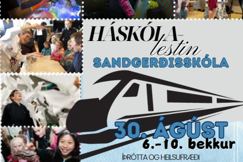 Háskólalestin heimsækir nemendur í 6. - 10. bekk