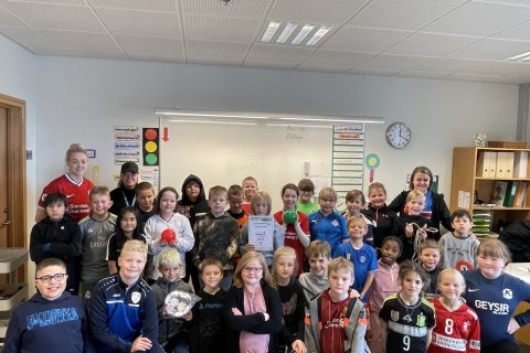 Sigurvegarar í Göngum í skólann