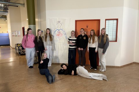 Hönnun mannslíkamans í fullri stærð