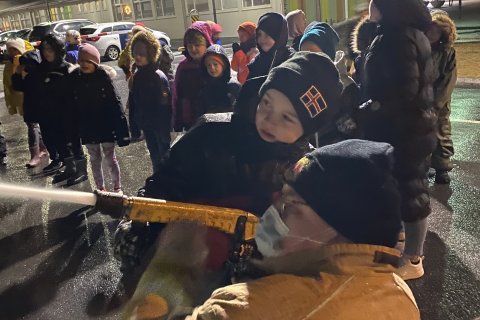 Eldvarnarátak í 3. bekk