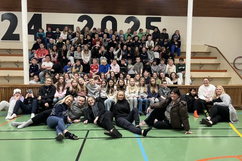 7. bekkur í skólabúðum á Reykjum í Hrútafirði