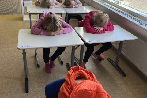 Hugarfrelsi hjá nemendum í 1. bekk