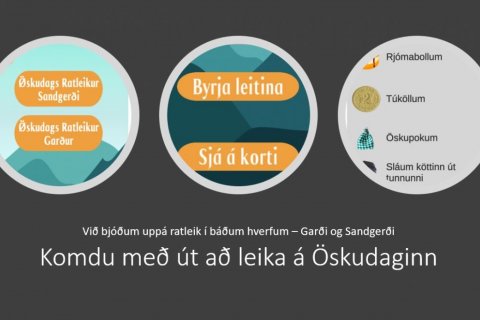 Komdu með út að leika á Öskudaginn