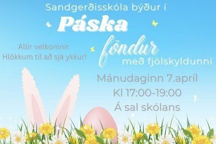 Páskaföndur með fjölskyldunni