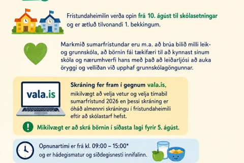Sumarfrístund 2026